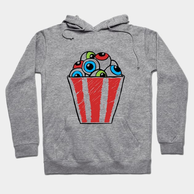 Popcorn Eyes Hoodie by popcornpunk